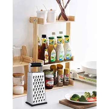 Kaishun Cheese Grater - Stainless Steel 4-Sided Slicer