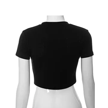 Zoyami Graphic Crop Top - Stylish Y2K Baby Tee for Summer