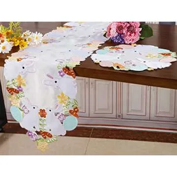 Elegant Easter Table Runner for Spring Celebrations