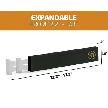 Bambüsi Expandable Bamboo Drawer Dividers for Easy Organization