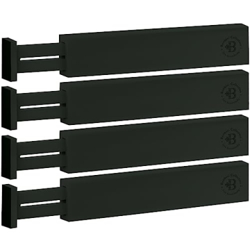 Bambüsi Expandable Bamboo Drawer Dividers for Easy Organization