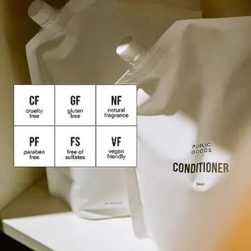 Public Goods Conditioner for Women & Men | Natural Conditioner to Protect & Moisturize Dry Hair | Ma...