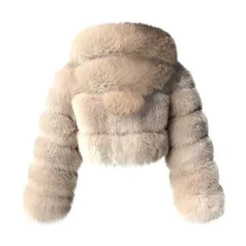 Womens Winter Faux Shearling Shaggy Oversized Teddy Coat Wool Warm Thick Oversized Trench Wool Pea Coats Anoraks Fur Khaki h7LYRu2Vx Generic