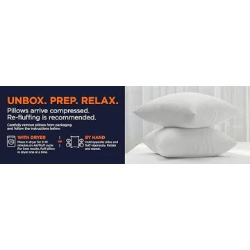 Amazon Basics 18x18 Hypoallergenic Pillow Inserts 4 Pack