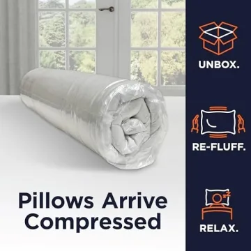 Amazon Basics 18x18 Hypoallergenic Pillow Inserts 4 Pack