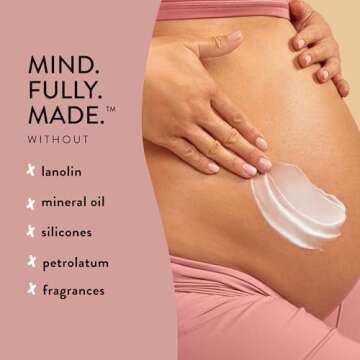 The Honest Company Honest Mama Sweet Curves Moisturizing Body Lotion for Sensitive Skin | Plant-Based, Shea Butter, Avocado Oil | 8 fl oz