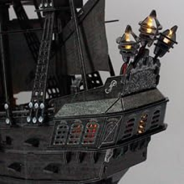 3D Puzzle Model Kit Queen Anne's Revenge for All Ages
