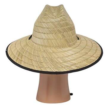 Sunday Afternoons Sun Guardian Hat, Mens Womens Straw, Natural, Large