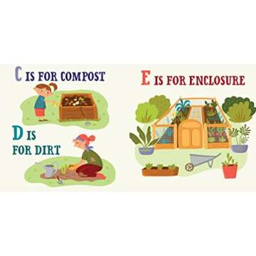 G Is for Garden - A Colorful ABC Primer for Kids