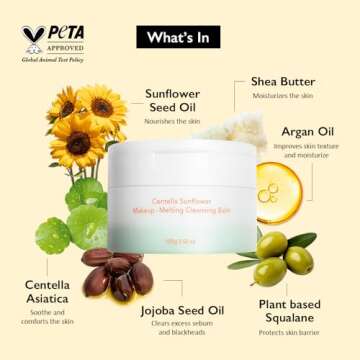 HARUHARU Centella Sunflower Cleansing Balm 100gr