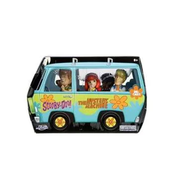 Jada Toys - MetalFigs 2.5" Scooby-Doo! 5-Pack – Shaggy, Scooby, Daphne, Velma, Fred – Die-Cast Figures – Collectible Display – Ages 8+
