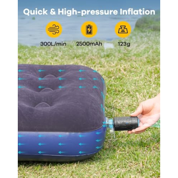 ZHENGXOO Mini Electric Air Pump for Inflatables
