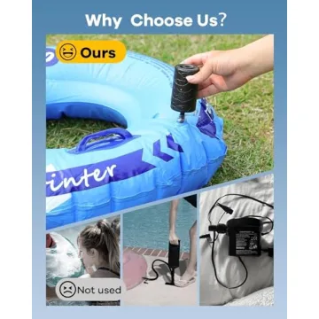 ZHENGXOO Mini Electric Air Pump for Inflatables