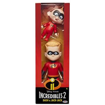 Incredibles 2 Jack Jack and Dash Action Figures