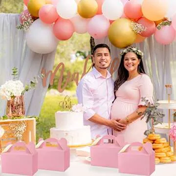 MOORAY 50 Pack Treat Boxes for Parties and Events