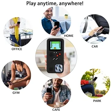 WeLohas Gameboy iPhone 13 Case with 168 Classic Games