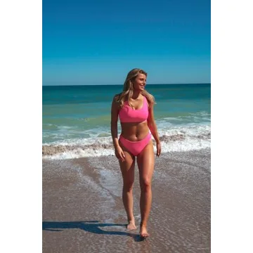 Comfortable Gasparilla Top Bikini for Women - Pink Punch