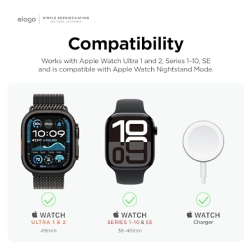elago W2 Charger Stand for Apple Watch - Stylish & Functional