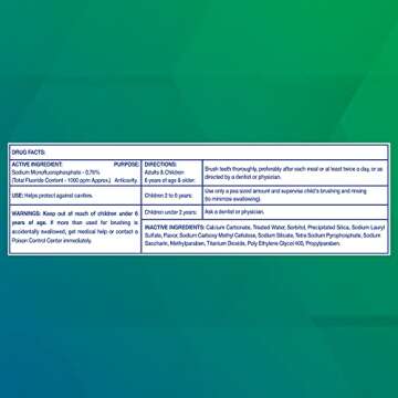 144 Tubes of Freshmint 0.6 oz. Anticavity Fluoride Toothpaste, Metallic Tube, Tubes do not have Individual Boxes for Extra Savings, Travel Size
