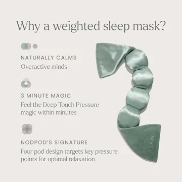 Luxury Nodpod Silk Sleep Mask for Comfort and Relaxation