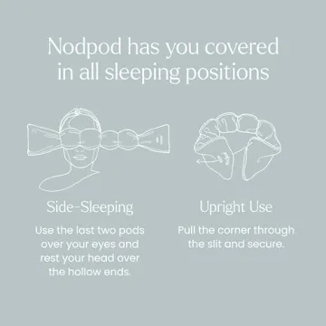 Luxury Nodpod Silk Sleep Mask for Comfort and Relaxation