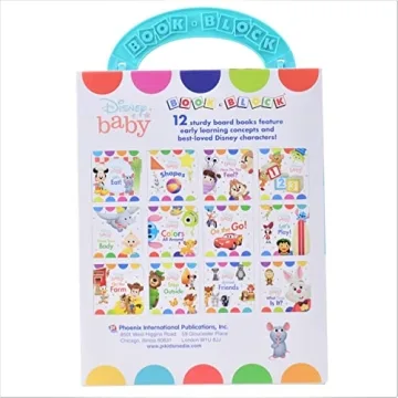 Disney Baby My First Library: 12 Board Book Set
