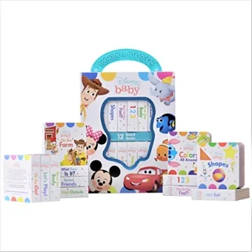 Disney Baby My First Library: 12 Board Book Set