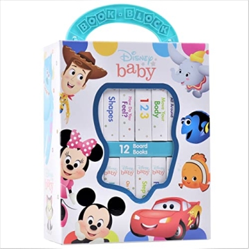 Disney Baby My First Library: 12 Board Book Set