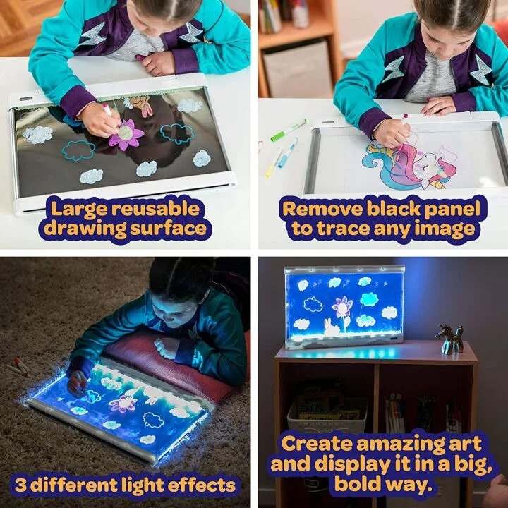 Crayola Light Board Kit for Creative Kids Fun