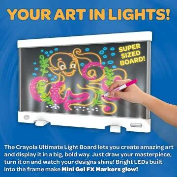 Crayola Light Board Kit for Creative Kids Fun