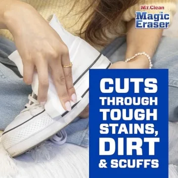 Mr. Clean Magic Eraser Extra Durable, Shoe Cleaner, Cleaner Pads with Durafoam, 10 Count