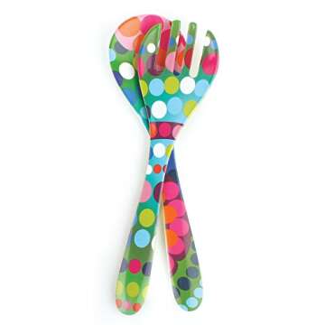 French Bull Salad Server 2 Piece Set - Melamine Dinnerware