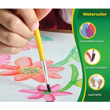 Crayola Watercolor 16ct Set - Vibrant, Washable Fun for Kids