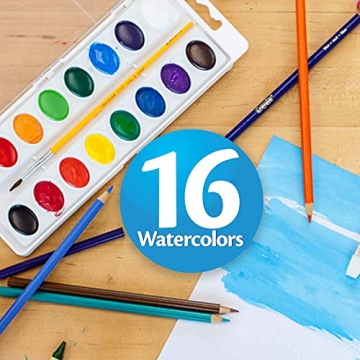 Crayola Watercolor 16ct Set - Vibrant, Washable Fun for Kids