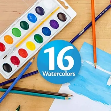 Crayola Watercolor 16ct Set - Vibrant, Washable Fun for Kids