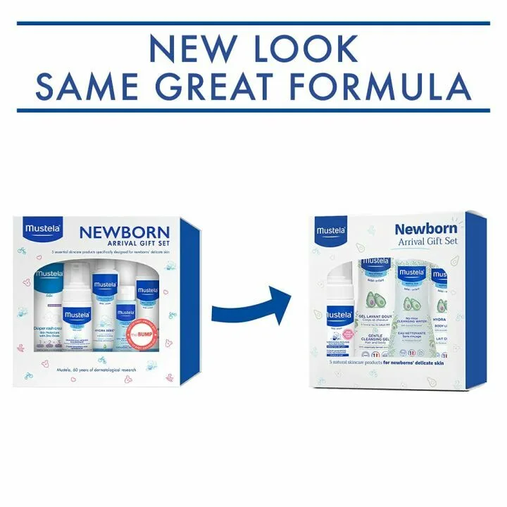 Mustela Newborn Bathtime Essentials for Baby Care