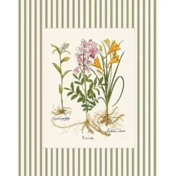 Vintage Botanical Wall Art Prints for Home Decor