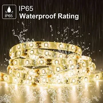GUOTONG Warm White LED Strip Lights for All Spaces