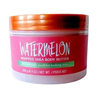Tree Hut Radiant Skin Watermelon Shea Sugar Scrub Bundled With Watermelon Whipped Shea Body Butter