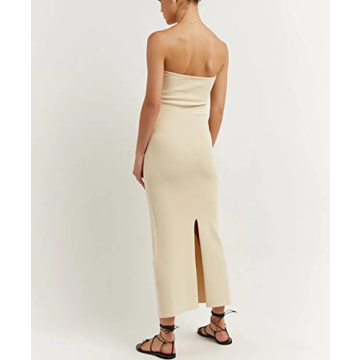 Sdencin Twist Knot Front Maxi Dress for Effortless Elegance