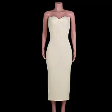 Sdencin Twist Knot Front Maxi Dress for Effortless Elegance