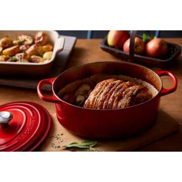 Le Creuset Enameled Cast Iron Dutch Oven - Cerise, 2.75 qt