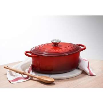 Le Creuset Enameled Cast Iron Dutch Oven - Cerise, 2.75 qt