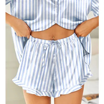 Soft HOTOUCH Women’s Satin Pajama Set - Chic Loungewear