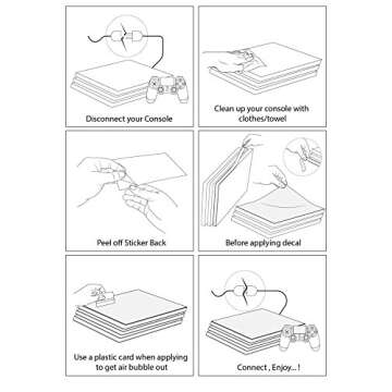 Compatible with PS4 Slim Skin for Console and Controllers by ZOOMHITSKINS, Rose Weed Pink Herb Leaf Black Leaves Carbon Pot, Durable, Made in The USA