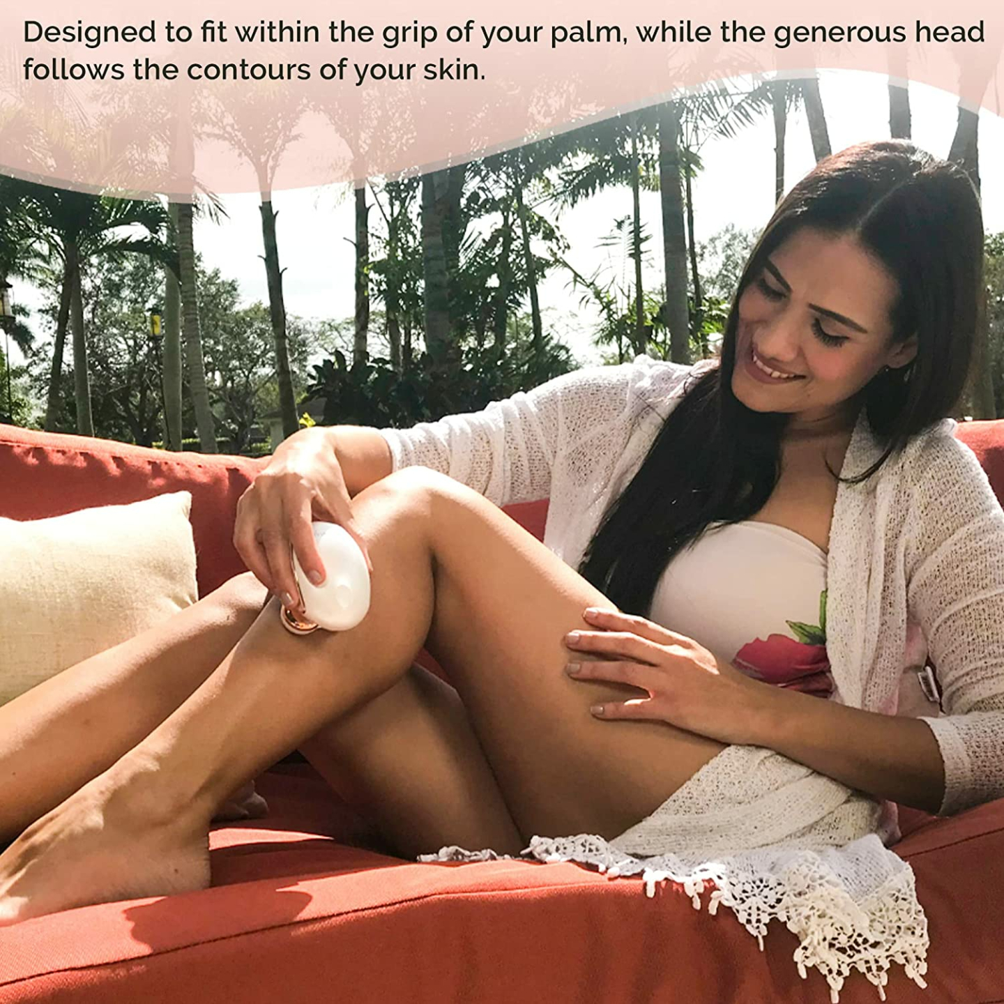 Painless Leg Hair Remover with LED Light