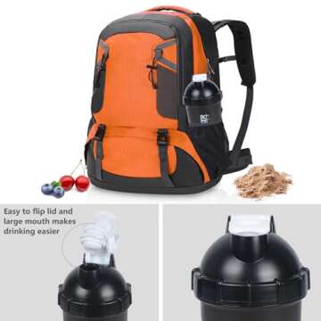 VECH Protein Shaker Bottle for Easy Mixing and Hydration