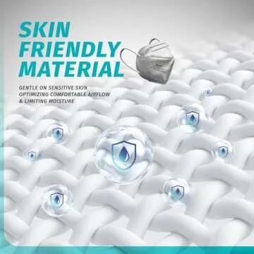 Kingfa KN95 Mask 50 Pcs | 5-Ply Protective Face Masks