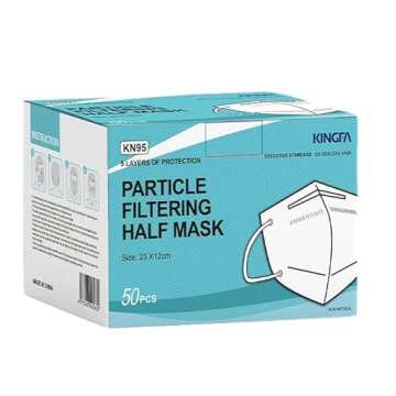 Kingfa KN95 Mask 50 Pcs | 5-Ply Protective Face Masks