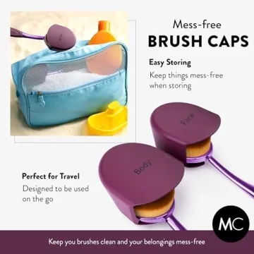 Mothercould Sunscreen Brush Set for Families | Travel Friendly